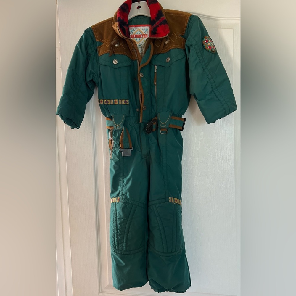 Obermeyer Vintage Ski Snowboard Suit, Preschool Size 5, excellent condition.